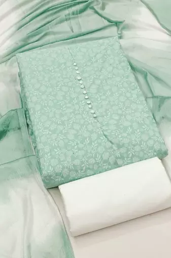 printed unstitched dress material