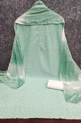 printed unstitched dress material