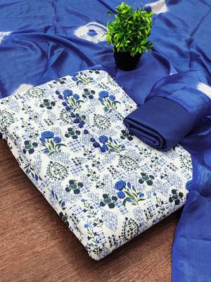 printed cotton unstitched dress material 1