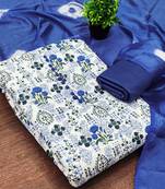 printed cotton unstitched dress material
