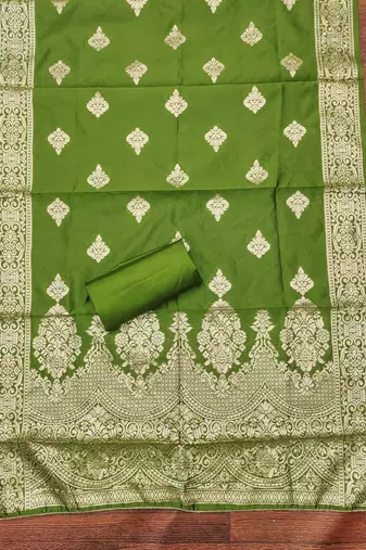 embroidered organza unstitched dress material