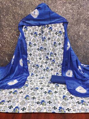 printed cotton unstitched dress material 3