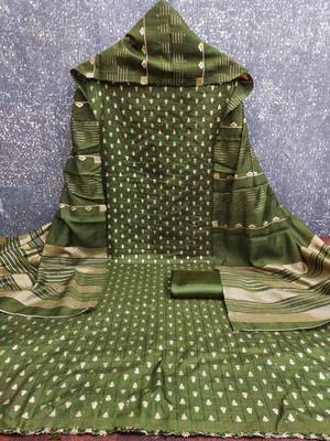 printed unstitched dress material 3