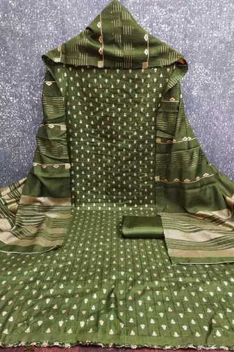 printed unstitched dress material