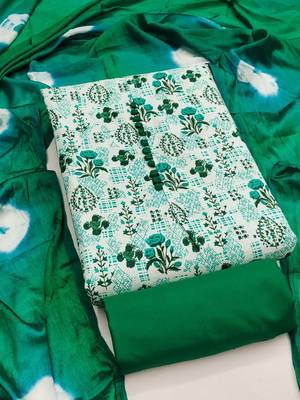 printed unstitched dress material 2