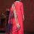 floral embroidered zari unstitched dress material