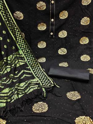 ethnic motifs woven design unstitched dress material 4