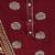 ethnic motifs woven design unstitched dress material