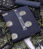 woven design unstitched dress material