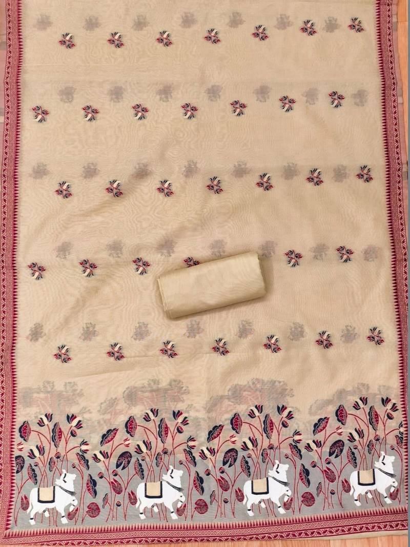 embroidered organza unstitched dress material