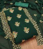 floral printed unstitched dress material