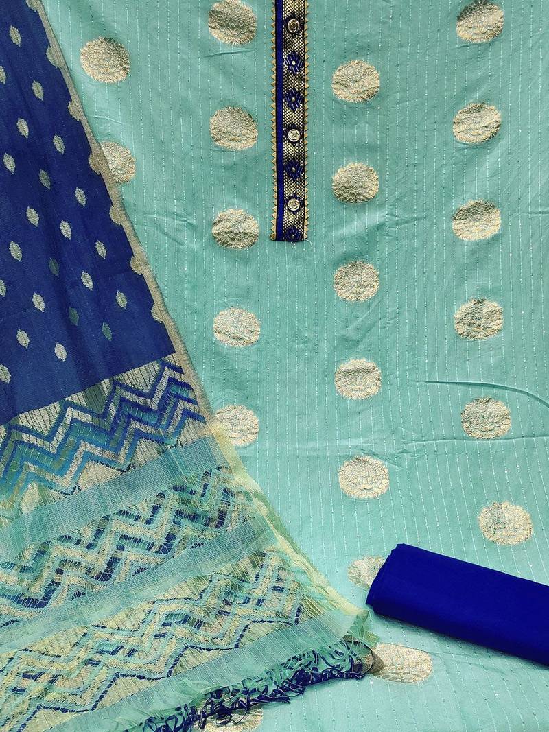 unstitched dress material