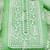 ethnic motifs embroidered organza unstitched dress material