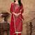 bandhani printed gotta patti cotton unstitched dress material