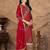 bandhani printed gotta patti cotton unstitched dress material