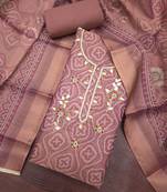 printed unstitched dress material