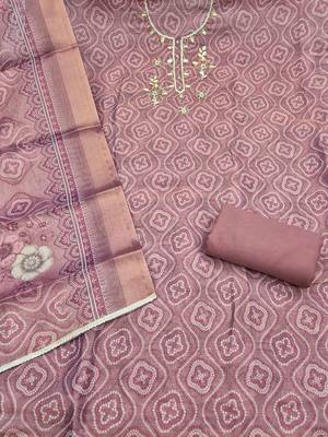printed unstitched dress material 3