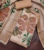 printed unstitched dress material