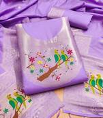 embroidered unstitched dress material