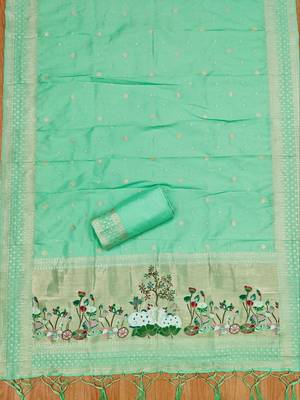embroidered unstitched dress material 4