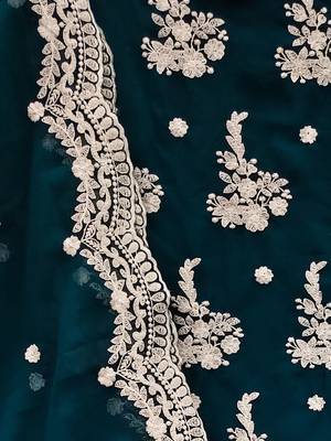 silk georgette unstitched dress material 3