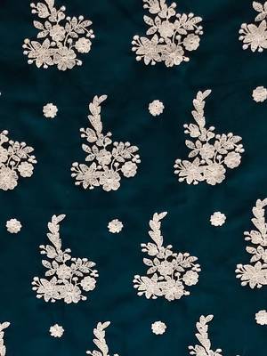 silk georgette unstitched dress material 4