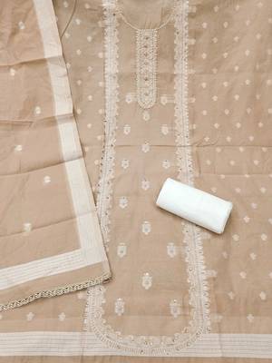 semi-stitched dress material 2