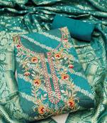 semi-stitched dress material