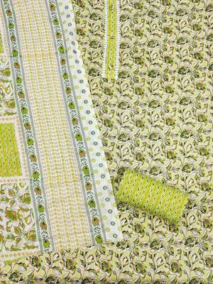 floral printed unstitched dress material 3