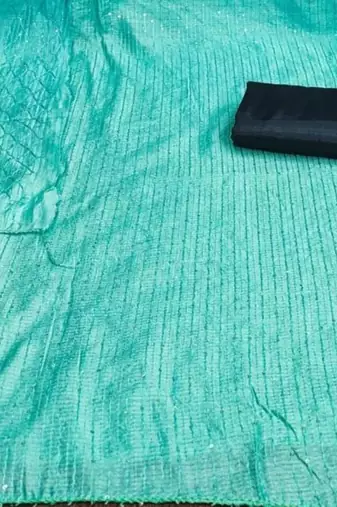 embellished unstitched dress material