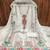 ethnic motifs embroidered silk georgette unstitched dress material
