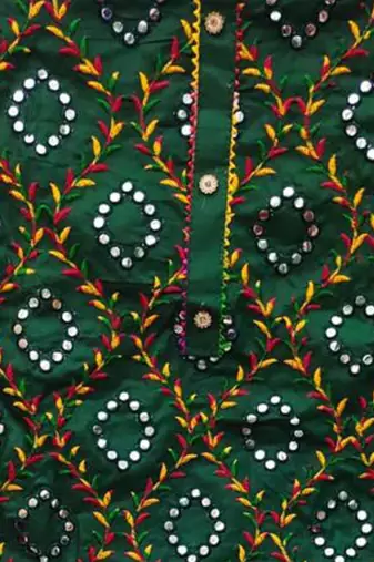 embroidered cotton unstitched dress material