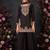 Black Premium Chinon  With Beads Work Salwar Suit Stitched