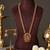 Antique gold plated temple necklace set