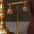 Antique gold plated multicolor temple necklace set