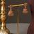 Antique gold plated multicolor temple necklace set