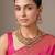 Gold plated multicolor jadau choker necklace set