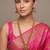 Gold plated multicolor temple necklace set