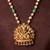 Gold plated temple haar necklace set