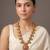 Gold plated royal nakshi temple chain necklace set