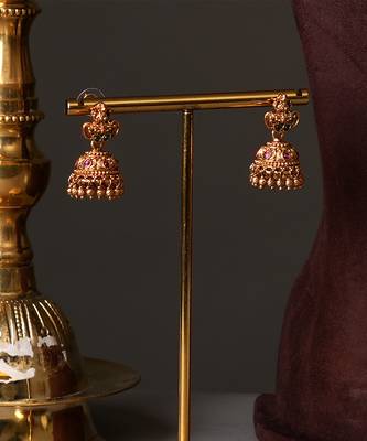 Gold plated royal haar necklace set 4
