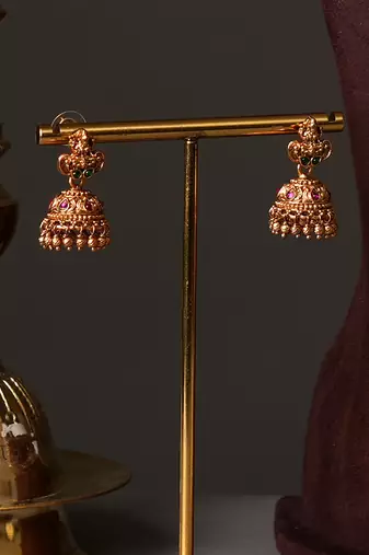 Gold plated royal haar necklace set