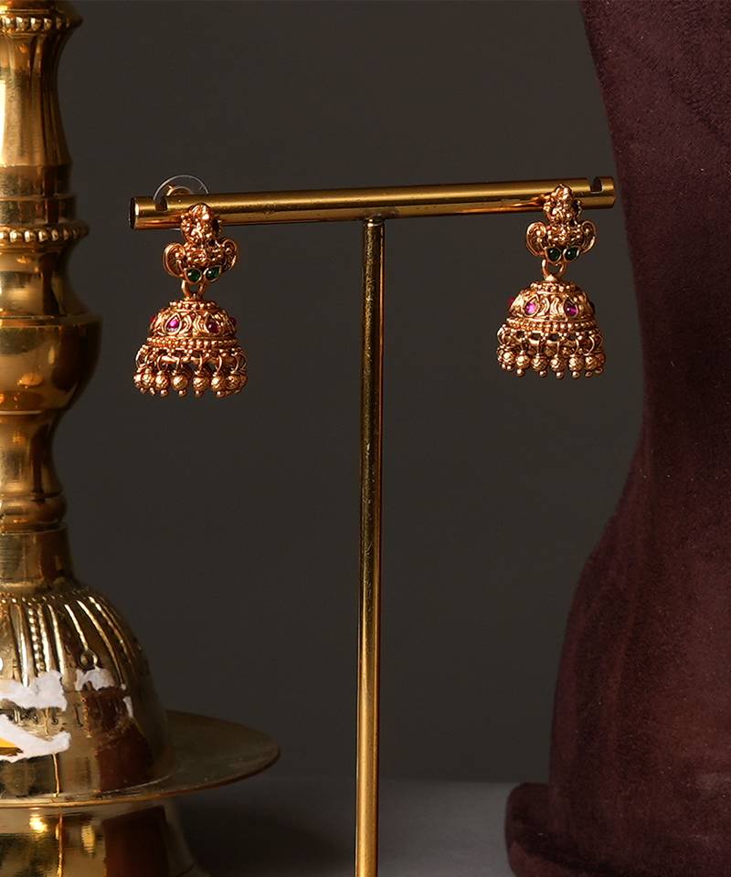 Gold plated royal haar necklace set