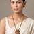 Gold plated darbar heritage haar necklace set