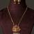 Gold plated darbar heritage haar necklace set