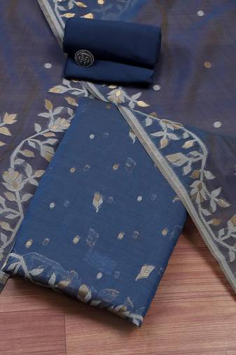 Pure Cotton Unstitched Dress Material