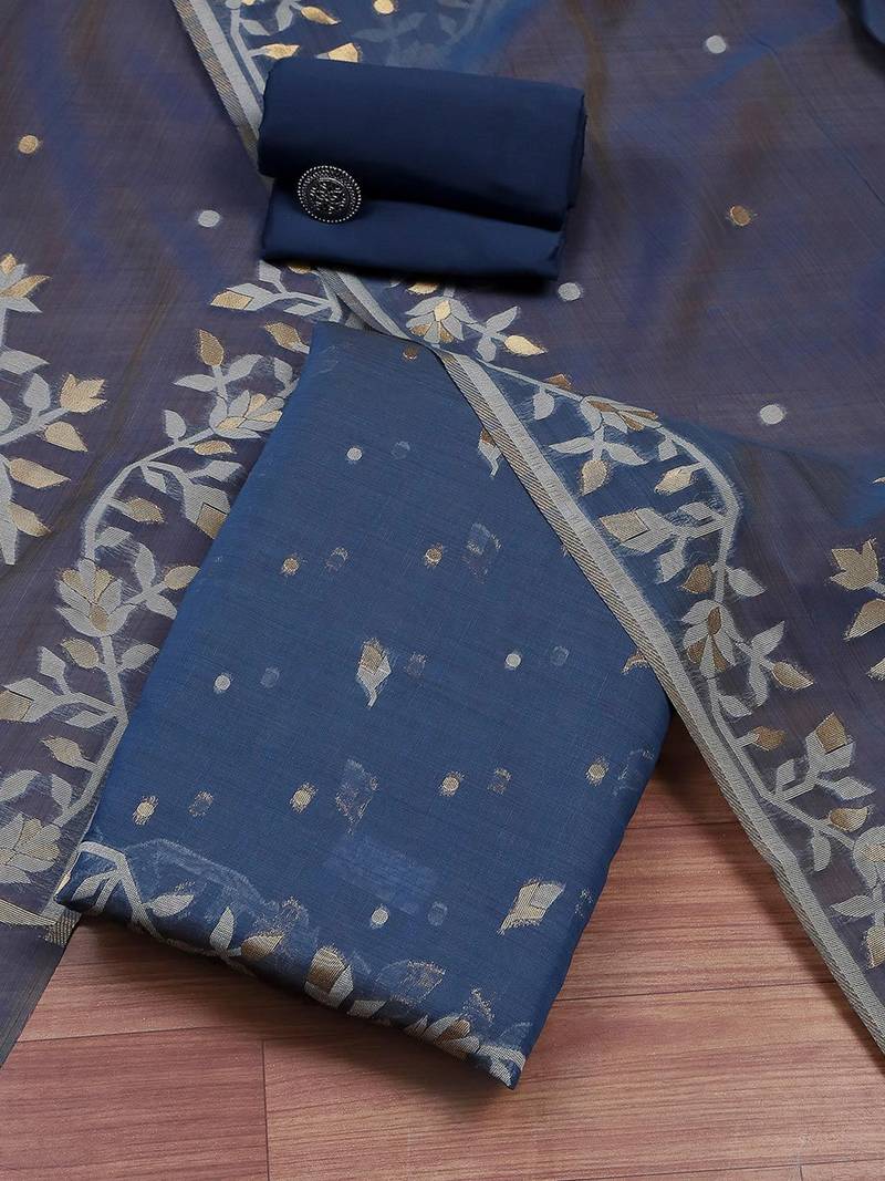 Pure Cotton Unstitched Dress Material