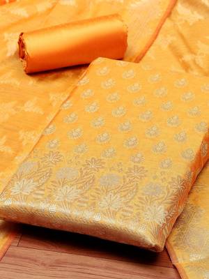 Art Silk Unstitched Dress Material 3