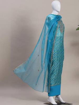 Printed Unstitched Dress Material 2