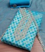 Printed Unstitched Dress Material